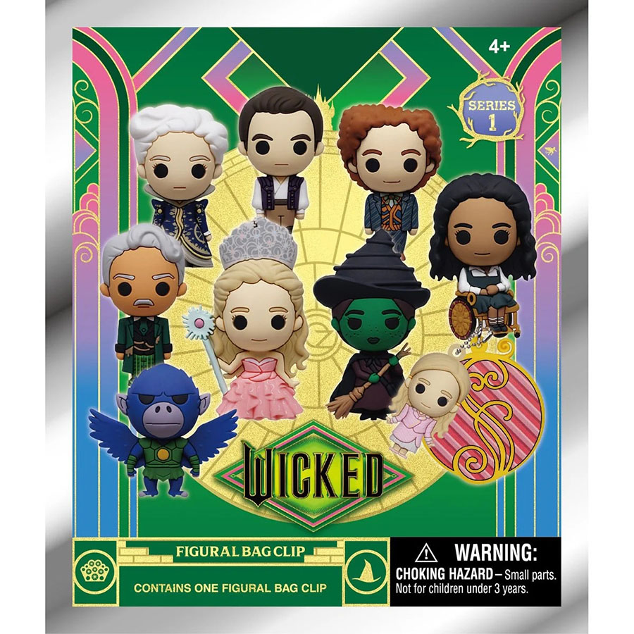 Wicked 3D Foam Bag Clip Series 1 Blind Mystery Box