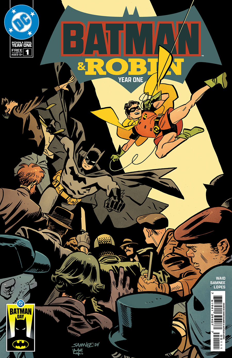 Batman And Robin Year One #1 Cover G Batman Day 2025 Edition
