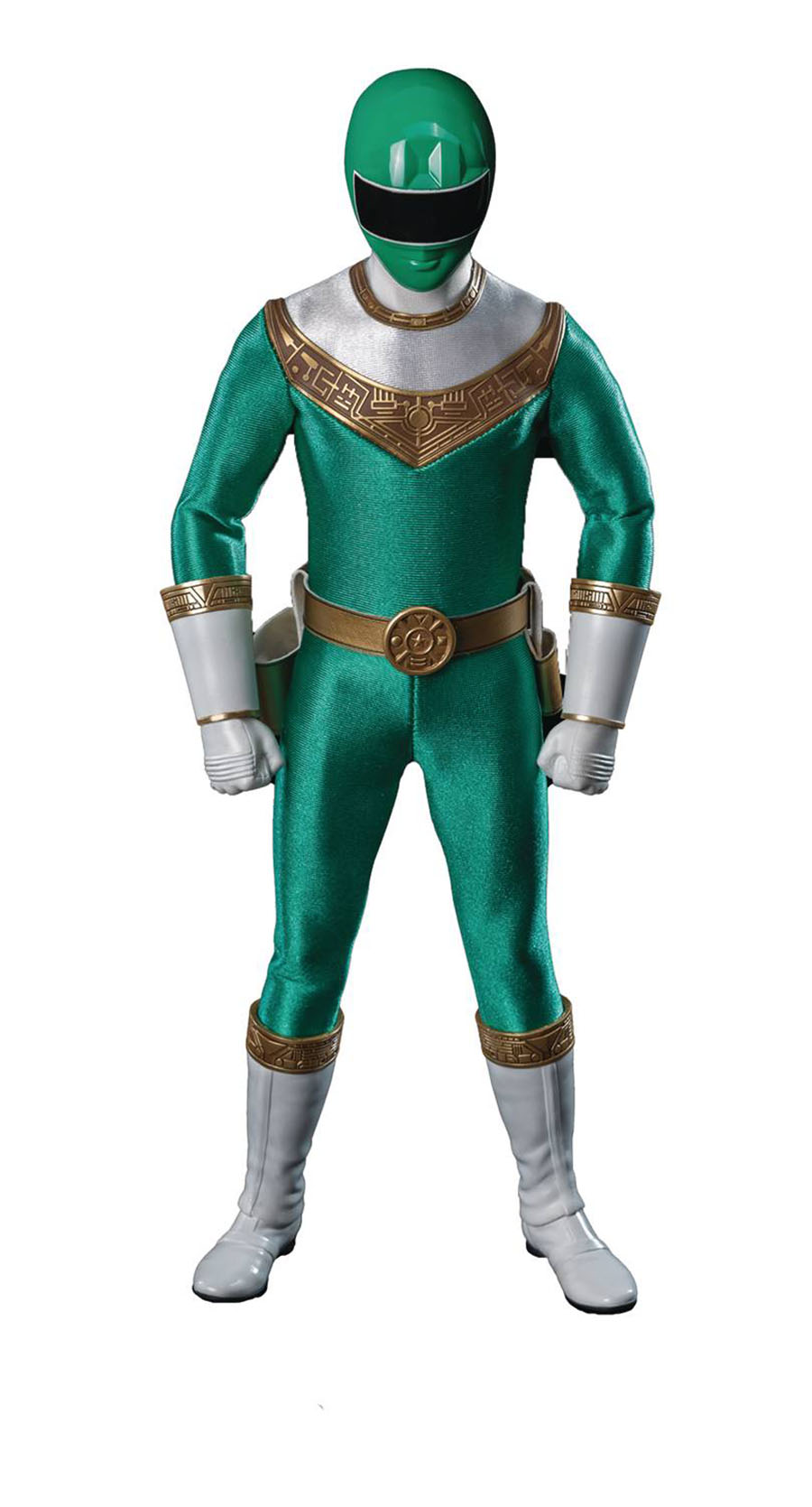 Power Rangers Zeo FigZero Zeo Ranger IV Green Ranger 1/6 Scale Action Figure