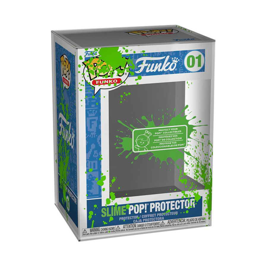POP Protector Printed UV - Green Slime Splatter