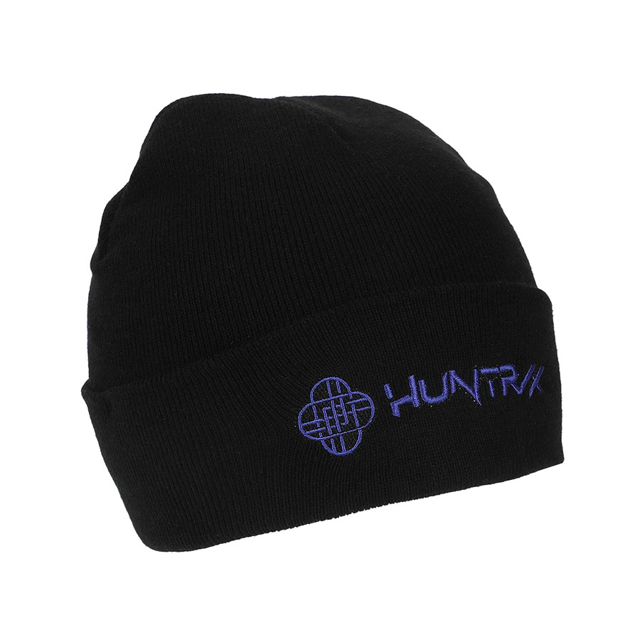 KPop Demon Hunters Huntrix Black Cuff Knit Beanie