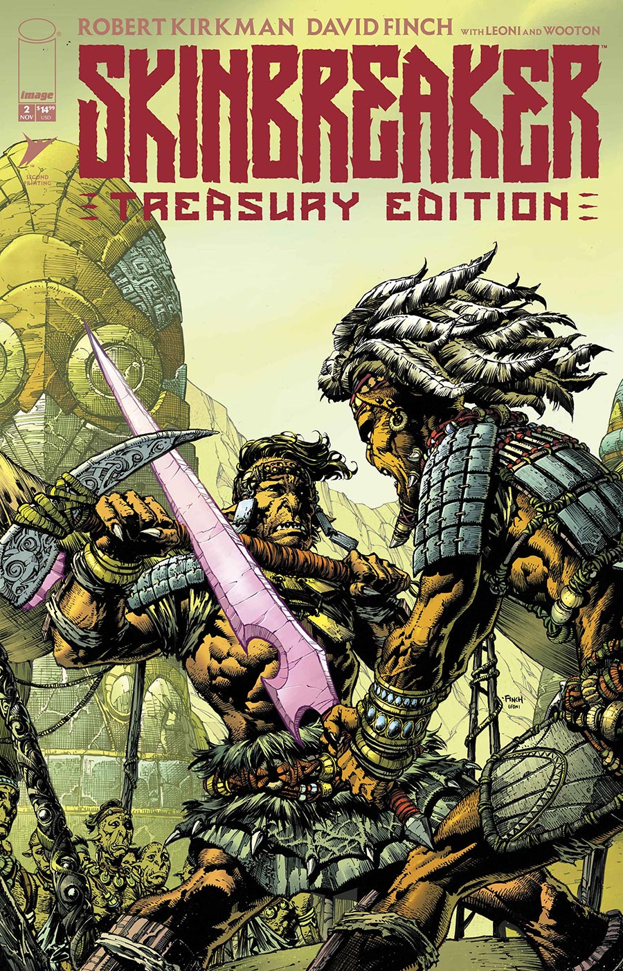 Skinbreaker Treasury Edition #2 Cover B 2nd Ptg