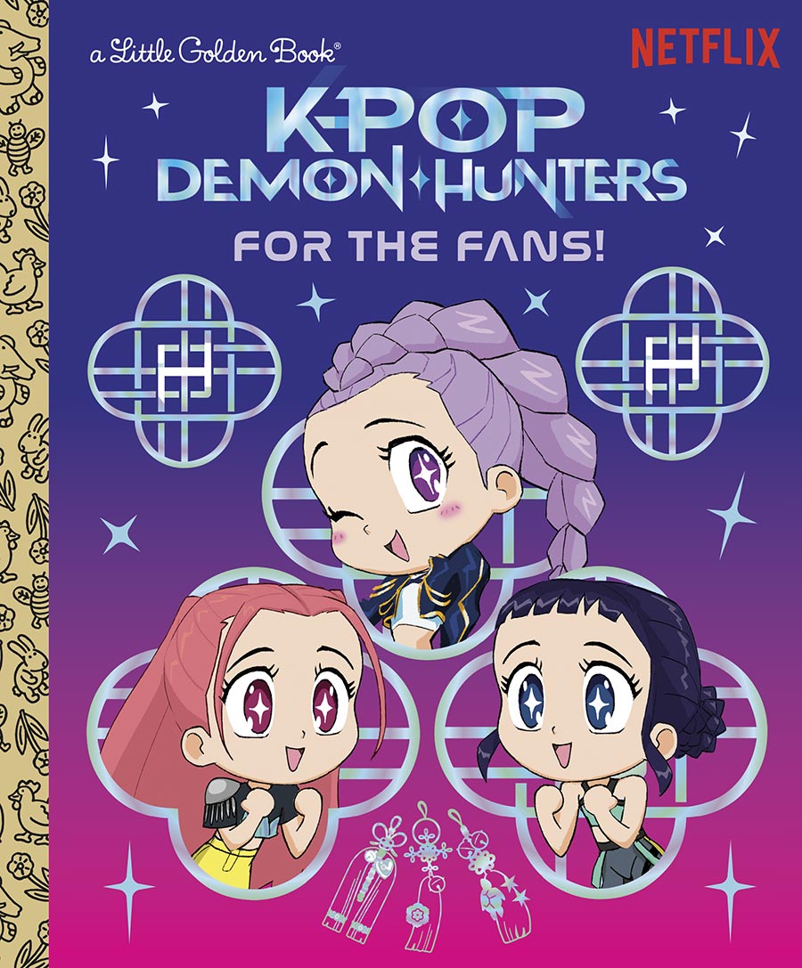 KPop Demon Hunters For The Fans Little Golden Book HC