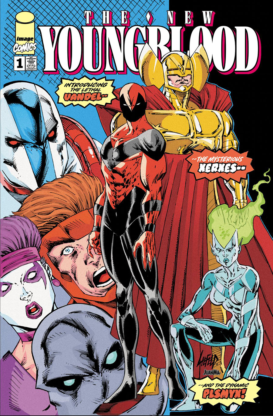Youngblood Vol 6 #1 Cover O 2nd Ptg A Rob Liefeld Variant Cover