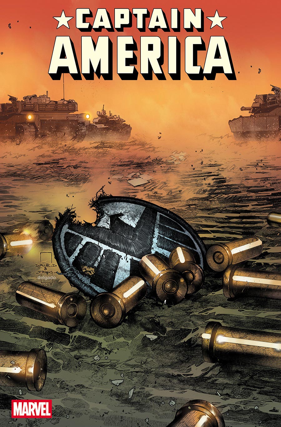 Captain America Vol 11 #6 Cover F Variant Delio Diaz & Frank Alpizar Return Of S.H.I.E.L.D. Variant (One World Under Doom Epilogue)