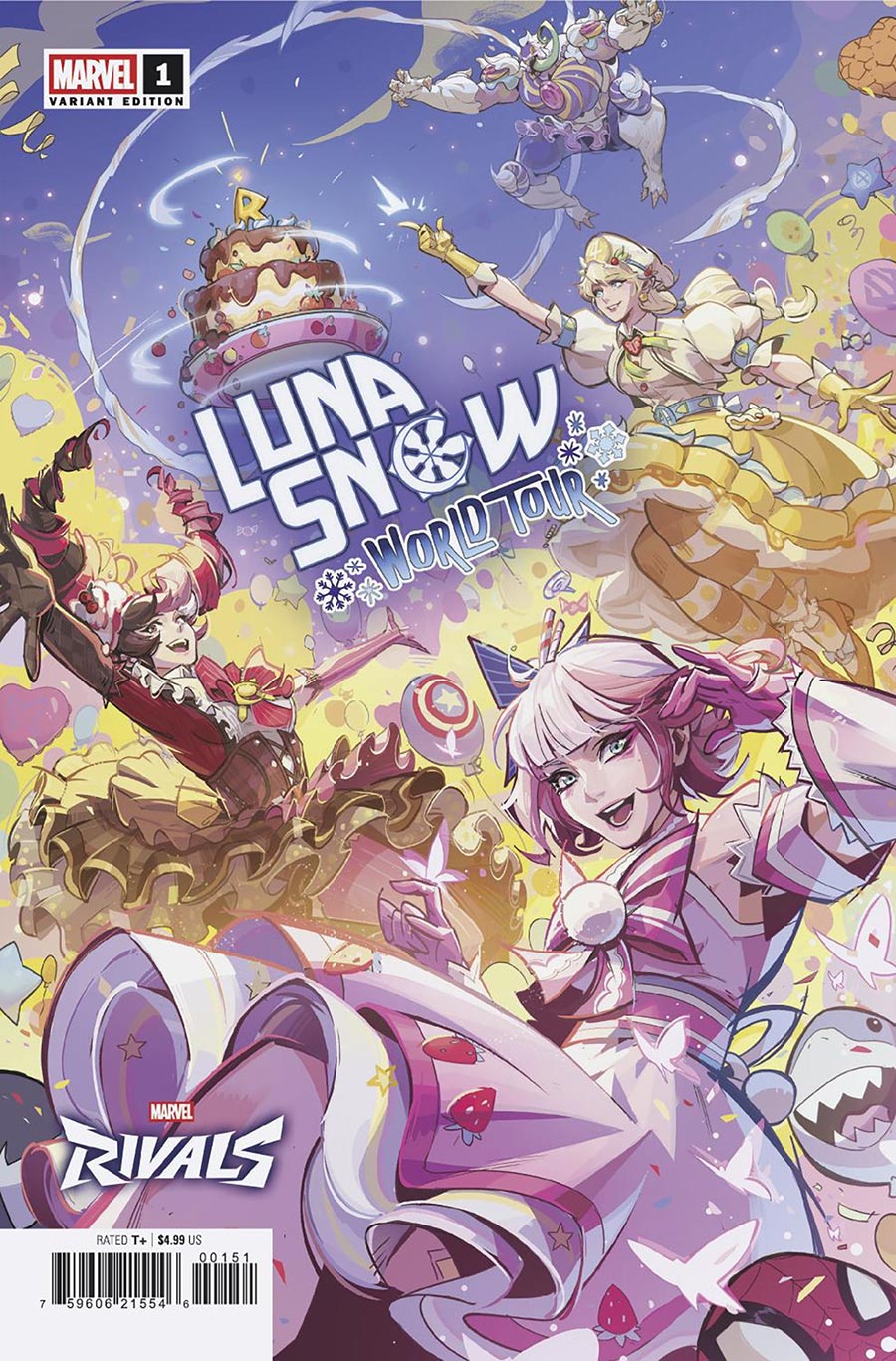 Luna Snow World Tour #1 (One Shot) Cover B Variant NETEASE Games Marvel Rivals Cover