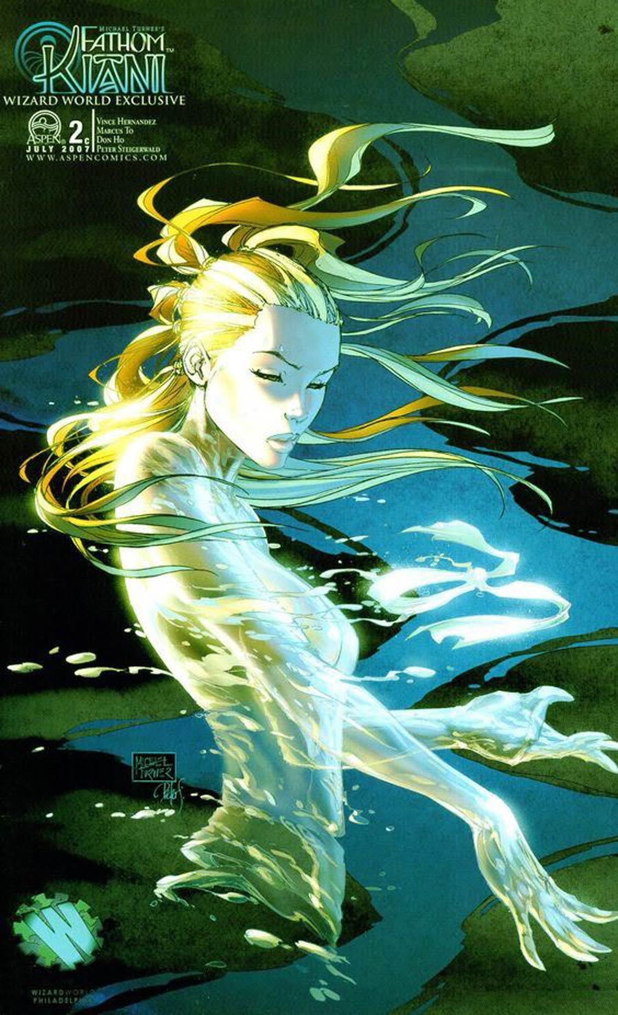 Fathom Kiani #2 Cover C WWP Michael Turner Variant Cover