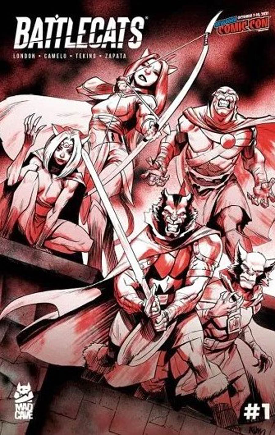 Battlecats Vol 3 #1 Cover B NYCC Exclusive Cover
