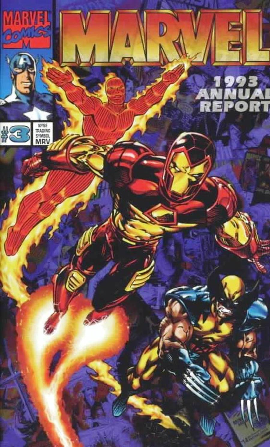 Marvel Annual Report #1 (1993) Cover A