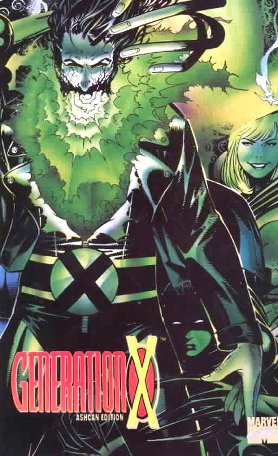 Generation X Ashcan Edition #1 Cover B Gold Label