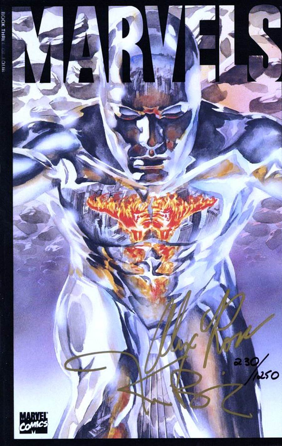 Marvels #3 Cover D Signed by Kurt Busiek and Alex Ross (W/o CoA)
