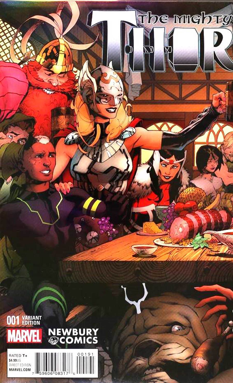 Mighty Thor Vol 2 #1 Cover I Newbury Comics Exclusive 