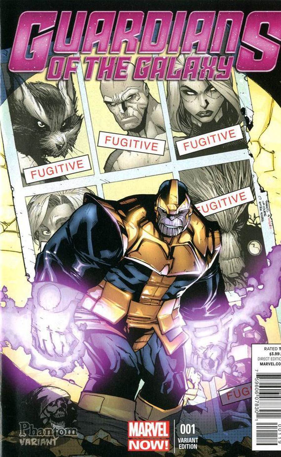 Guardians Of The Galaxy Vol 3 #1 Cover X Phantom Variant Cover