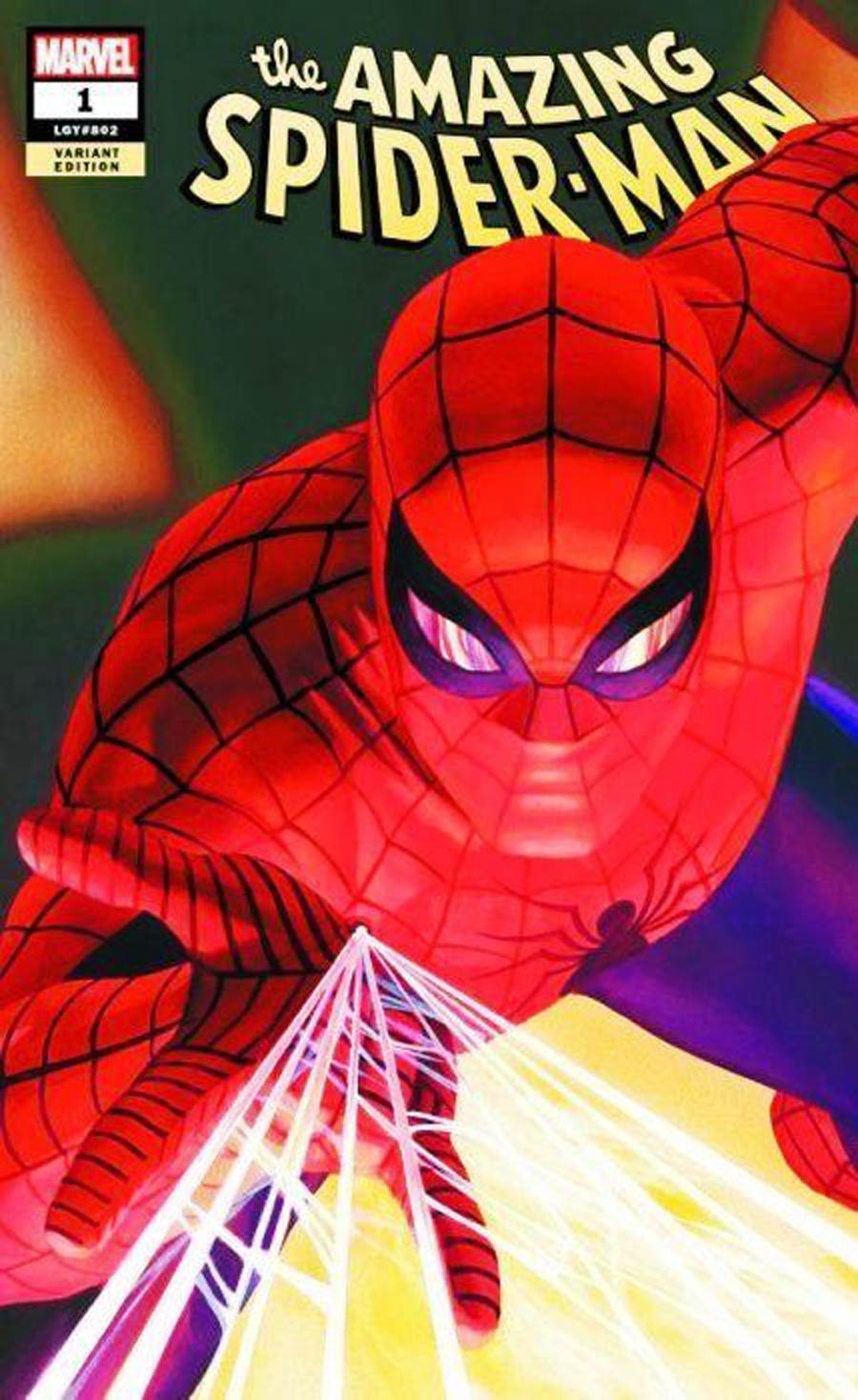 Amazing Spider-Man Vol 5 #1 Cover Z-W Alex Ross Art Variant Cover