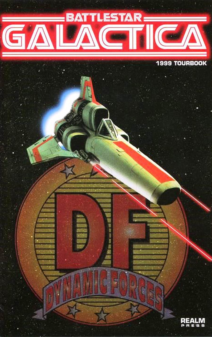 Battlestar Galactica Season III 1999 Tour Book Cover C DF Exclusive Cover