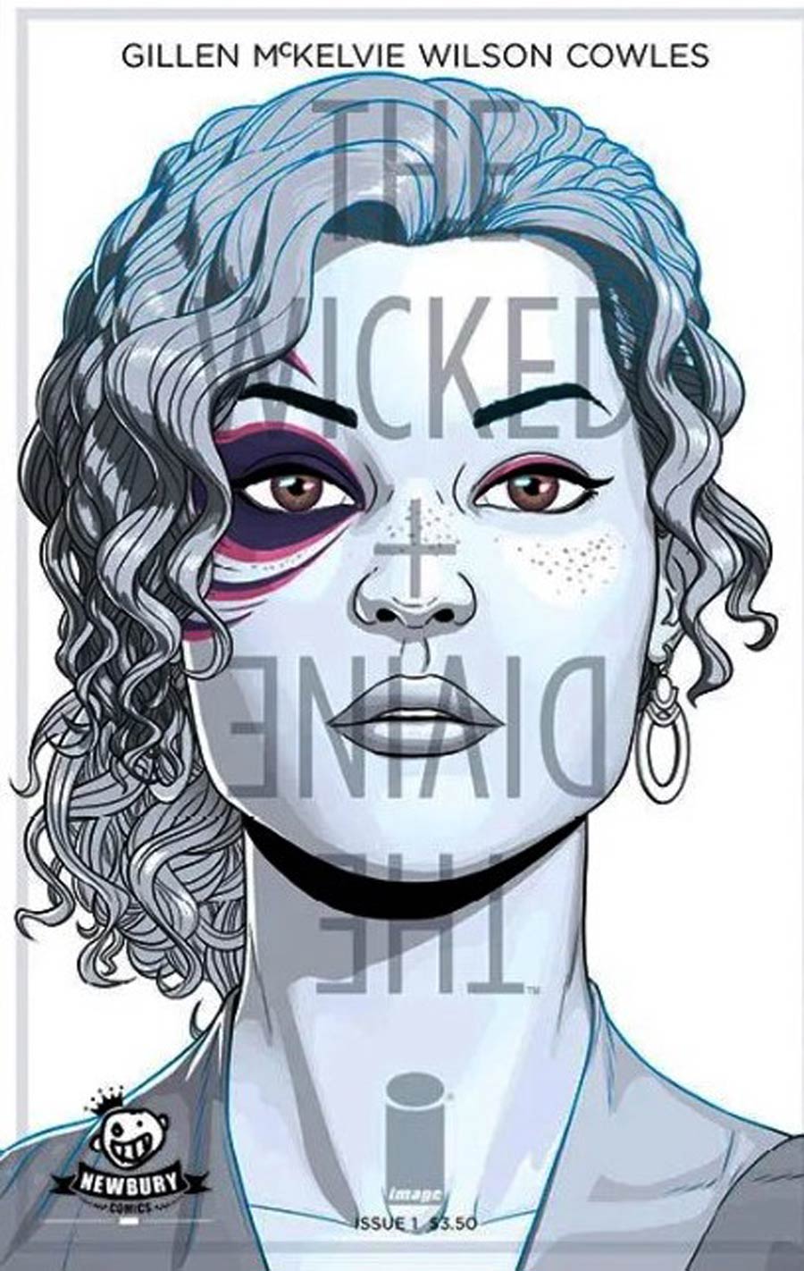 Wicked + The Divine #1 Cover F Newbury Comics Variant Cover