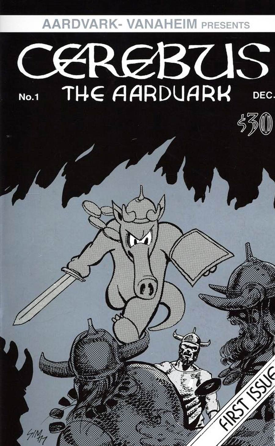 Cerebus The Aardvark #1 Cover C Expanded Edition Signed by Dave Sim (W/CoA)