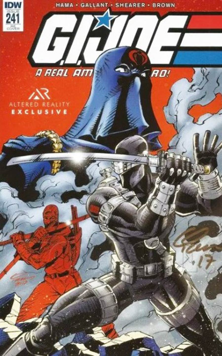 GI Joe A Real American Hero #241 Cover C Altered Reality Exclusive 