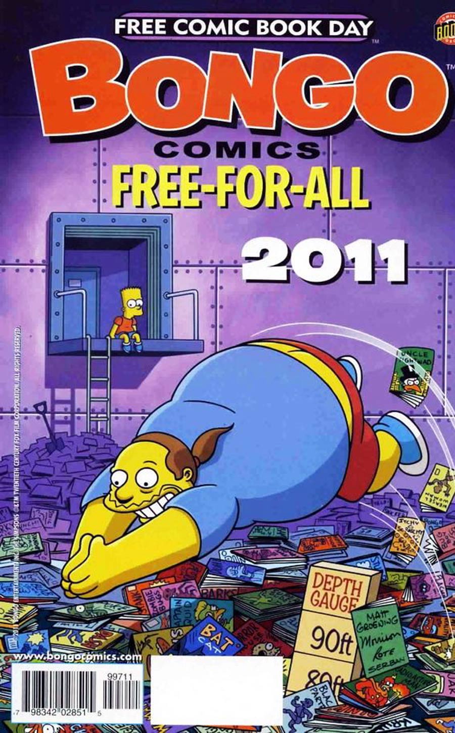 FCBD 2011 Bongo Comics Free-For-All #1