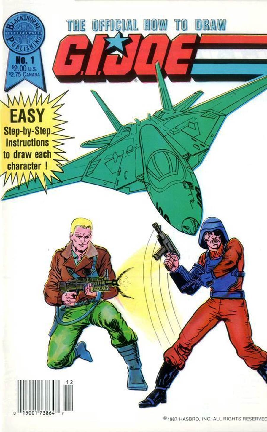 Official How to Draw GI Joe #1