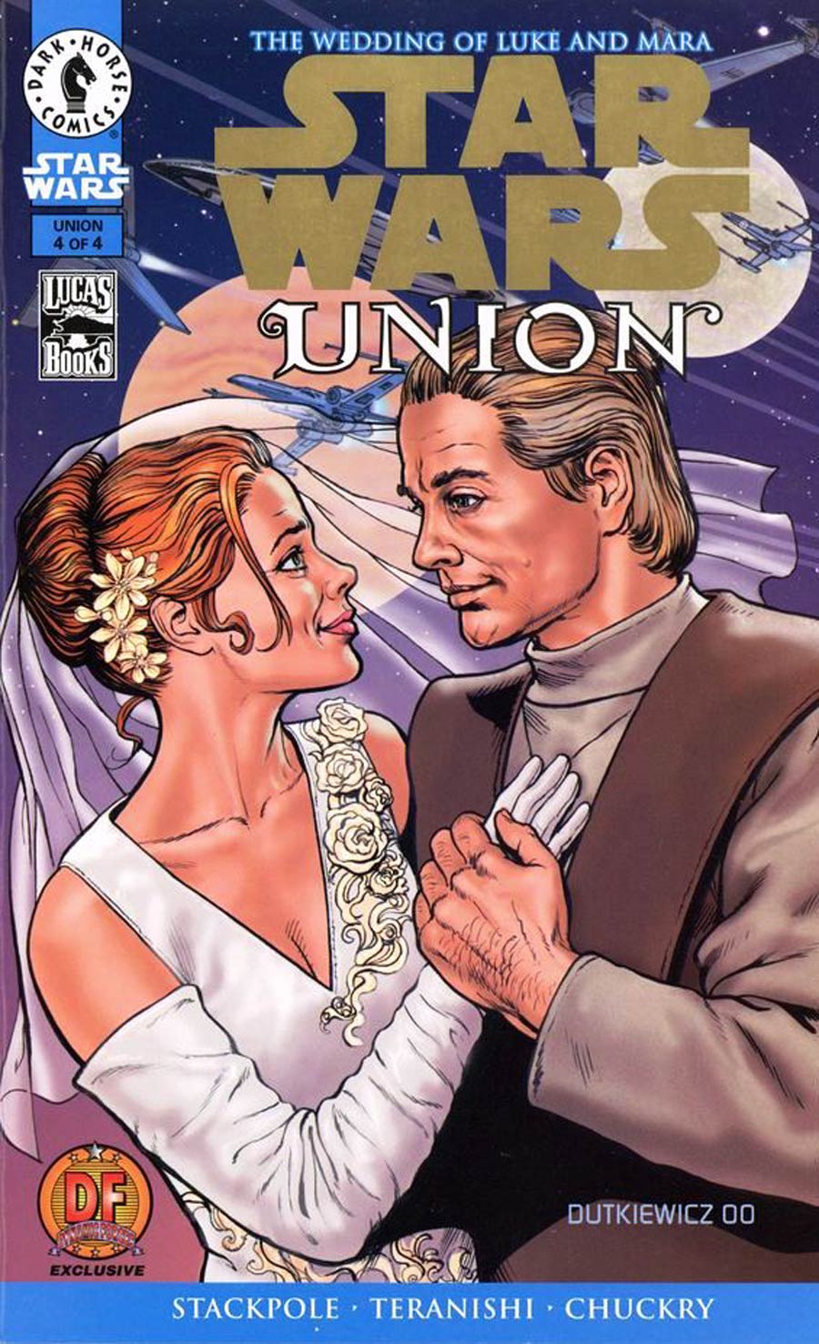 Star Wars Union #4 Cover D DF Exclusive Signed by Mike Stackpole (W/o CoA)