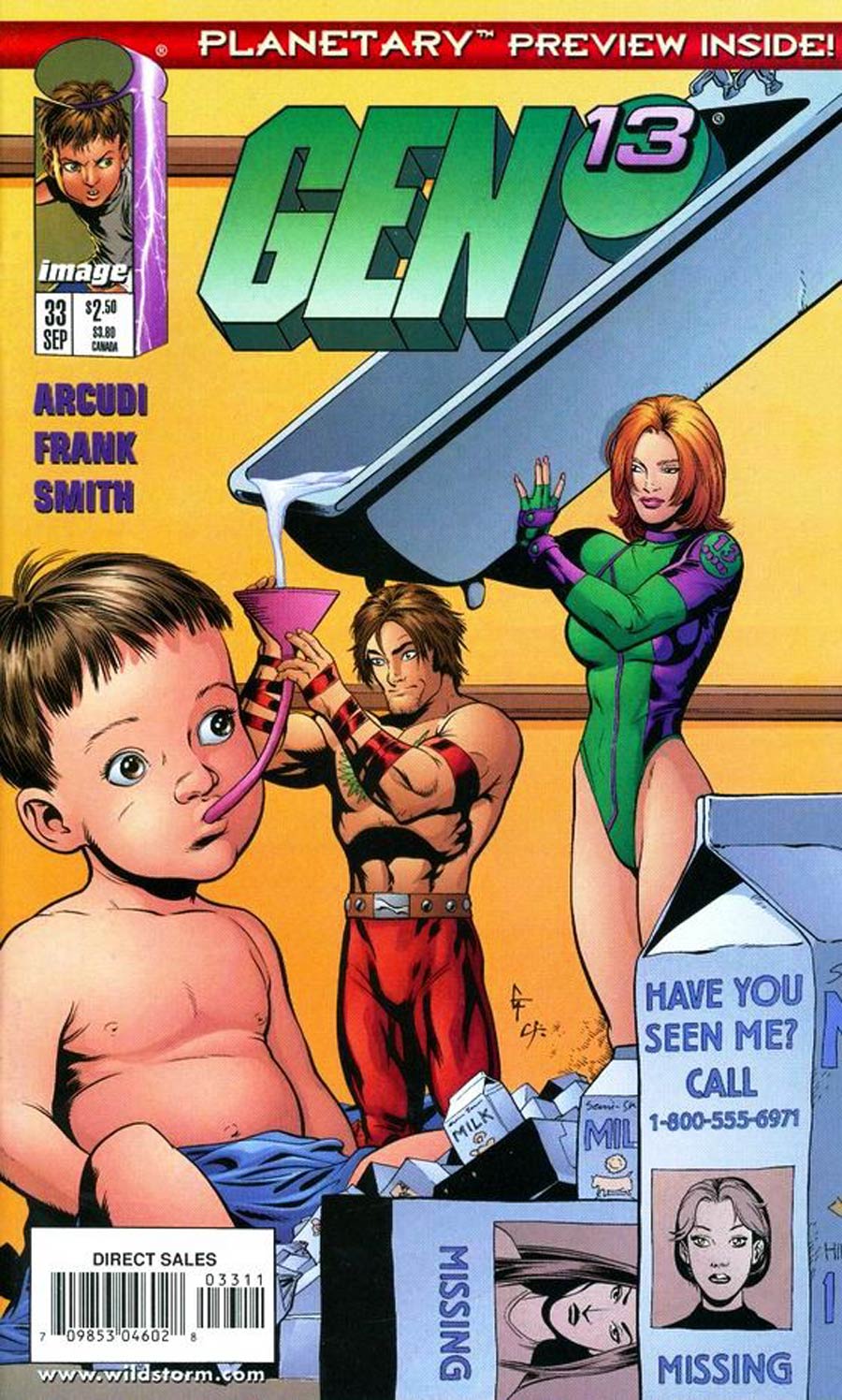 Gen 13 Vol 2 #33 Cover B Signed by Warren Ellis (W/CoA)