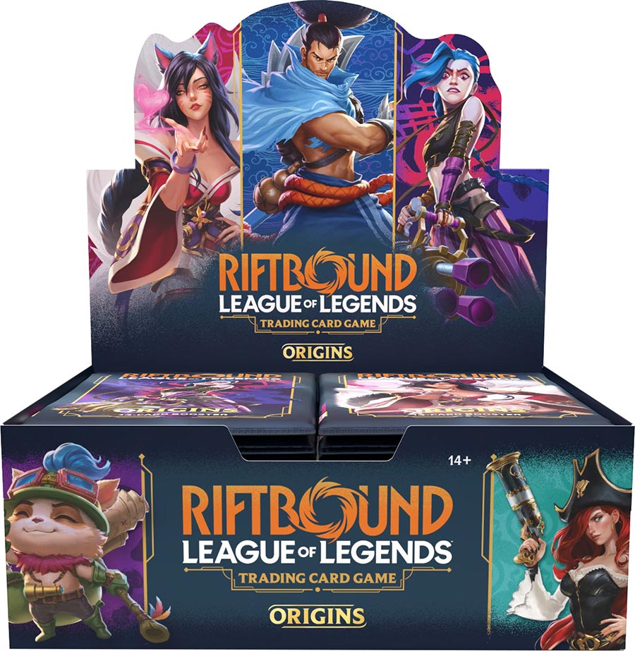 Riftbound League Of Legends Origins Booster Display (24-Count)