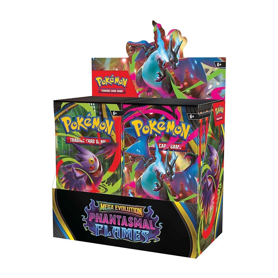 Pokemon Mega Evolution Phantasmal Flames Booster Display (36-Count)