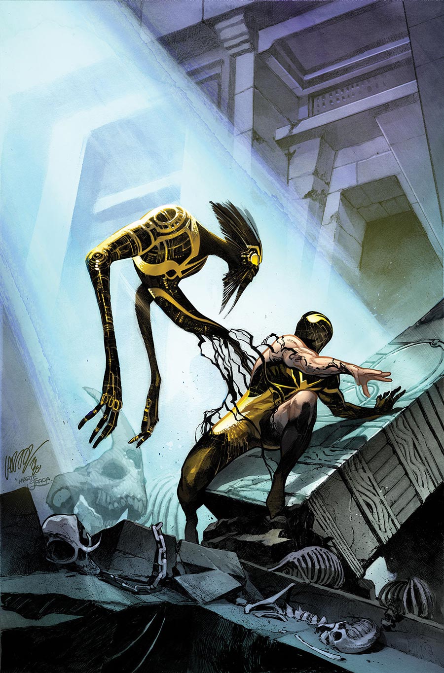 Amazing Spider-Man Vol 7 #15 Cover K 2nd Ptg Incentive Pepe Larraz Virgin Variant Cover (#979)