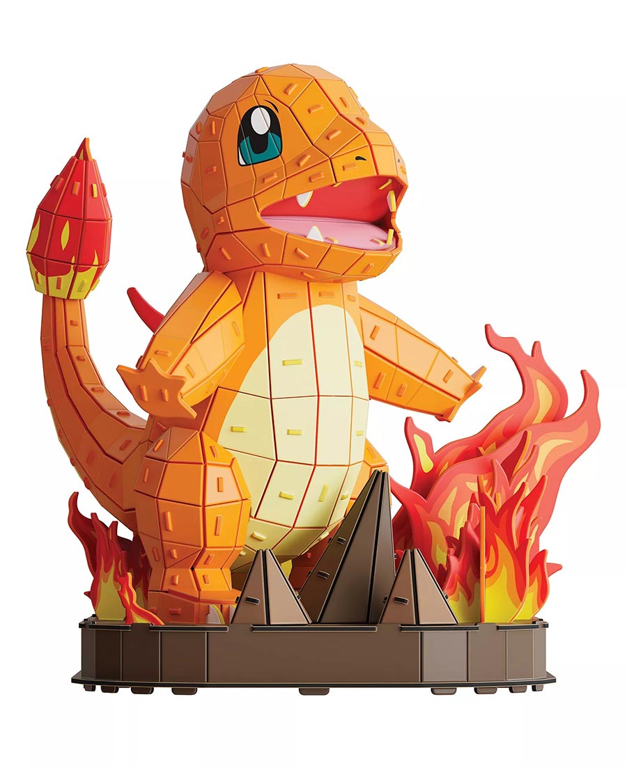 Pokemon 4D Build 3D Puzzle Model Kit - Charmander