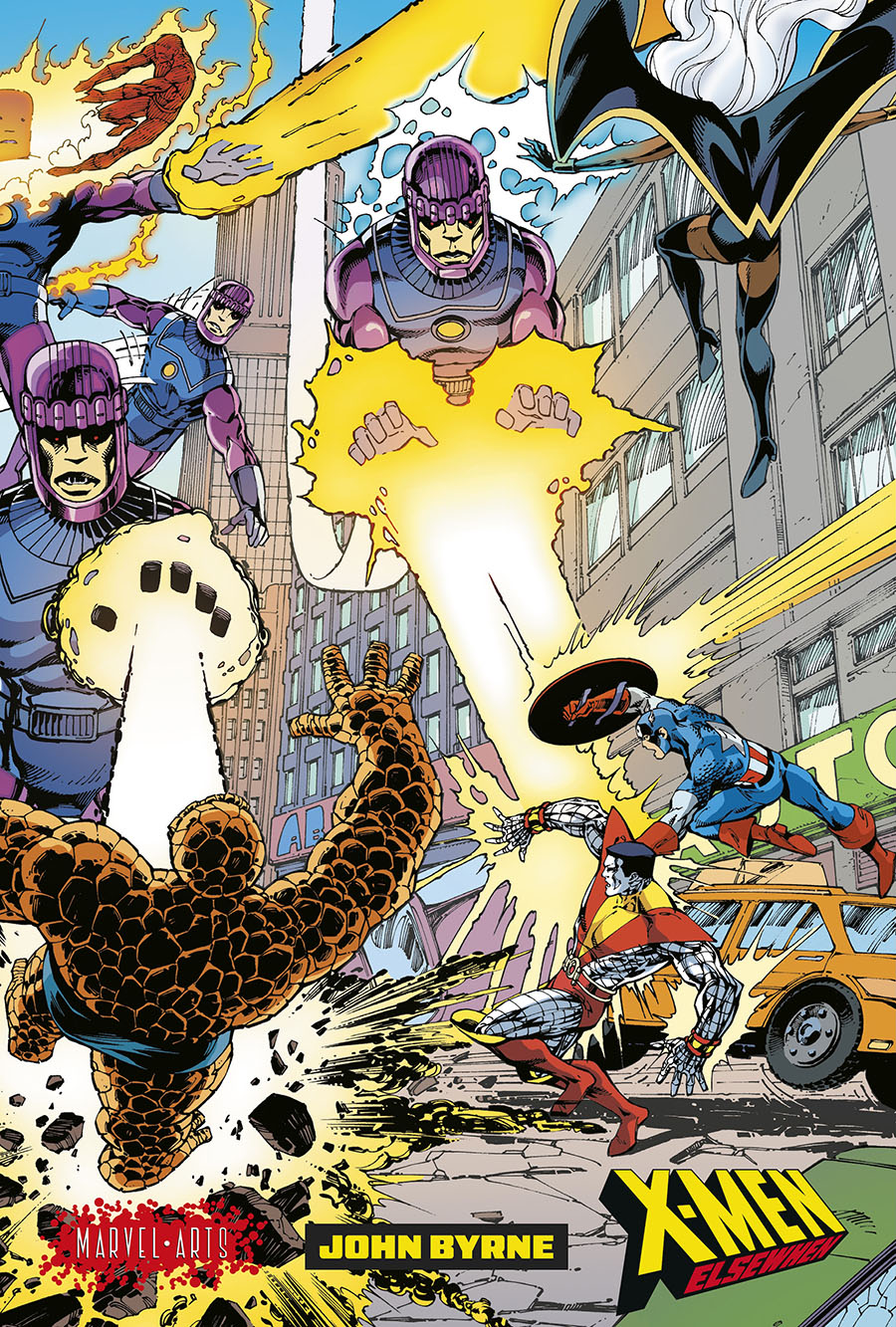 X-Men Elsewhen Vol 1 HC Midtown Exclusive John Byrne Wraparound Variant Cover Signed By John Byrne