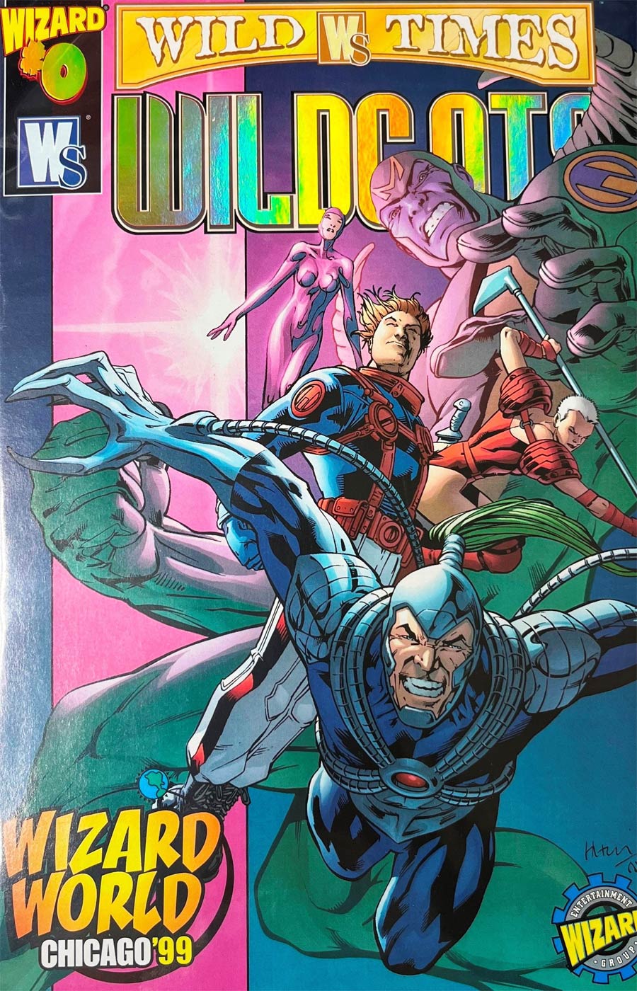 Wild Times WildCATs #0 Cover C Wizard World Foil Edition