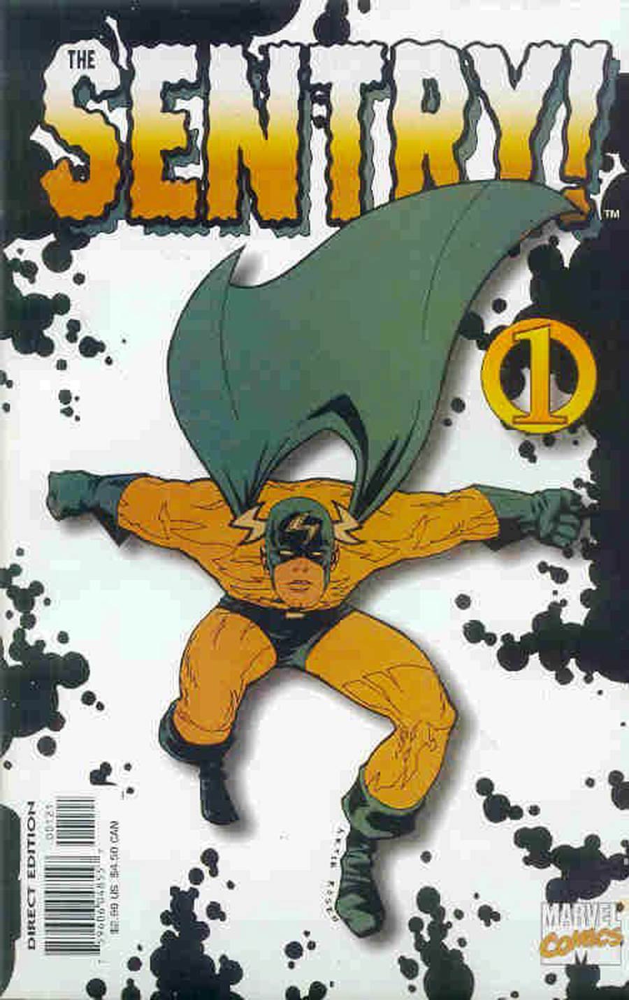 Sentry #1 Cover E Artie Rosen Variant Signed By Jae Lee and Paul Jenkins (W/CoA)