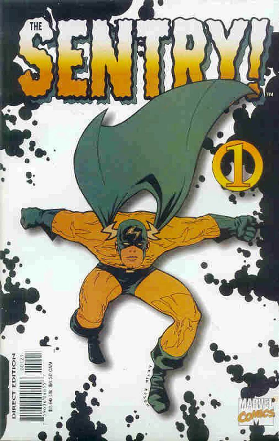 Sentry #1 Cover F Artie Rosen Variant Signed By Jae Lee and Paul Jenkins (W/o CoA)