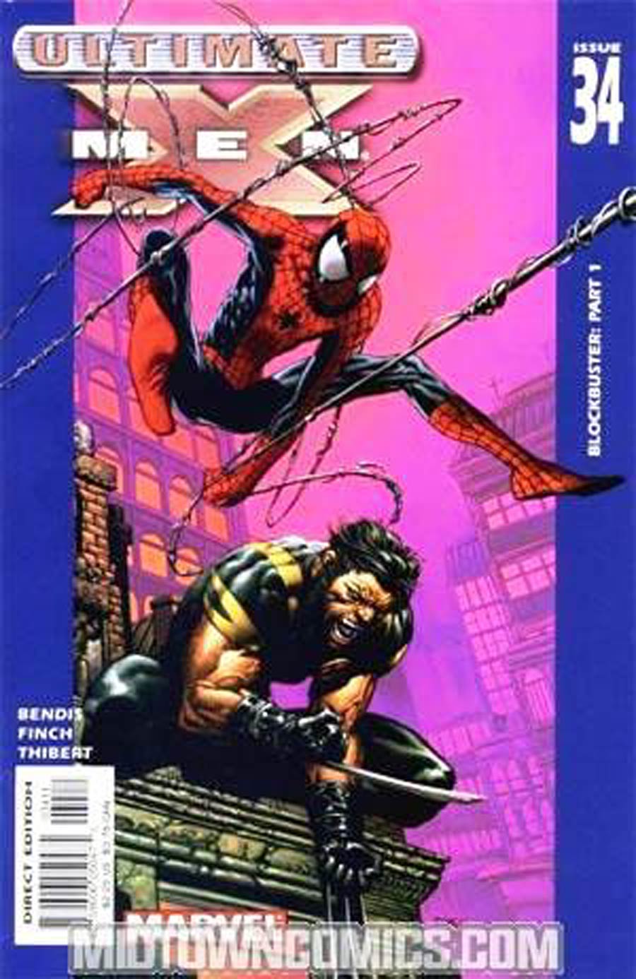 Ultimate X-Men #34 Cover C Signed By David Finch (W/o CoA)