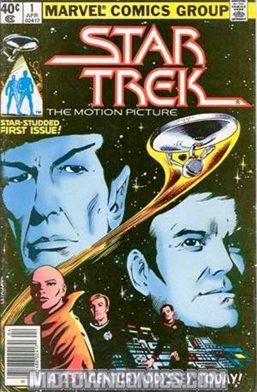 Star Trek (Marvel) #1 Cover C Signed by Dave Cockrum and Klaus Janson (W/o CoA)