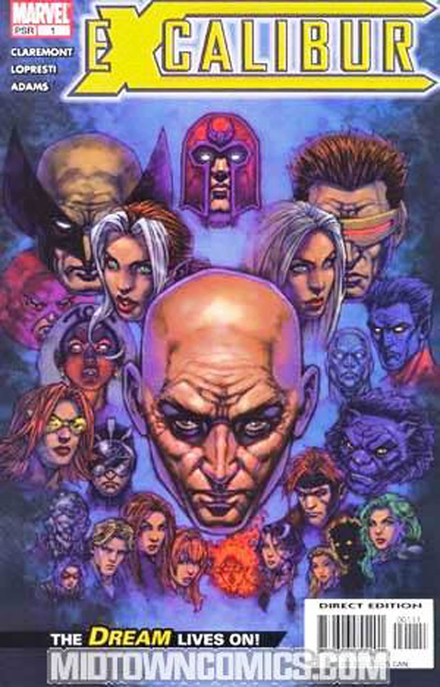 Excalibur Vol 3 #1 Cover C Signed by Chris Claremont (W/o CoA)