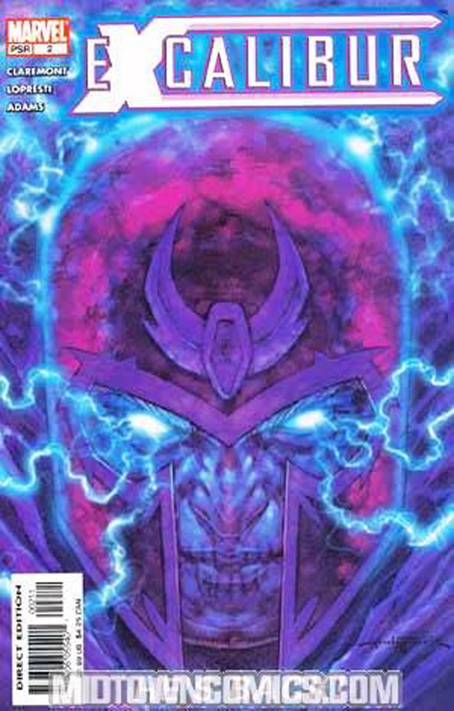 Excalibur Vol 3 #2 Cover B Signed by Chris Claremont (W/CoA)