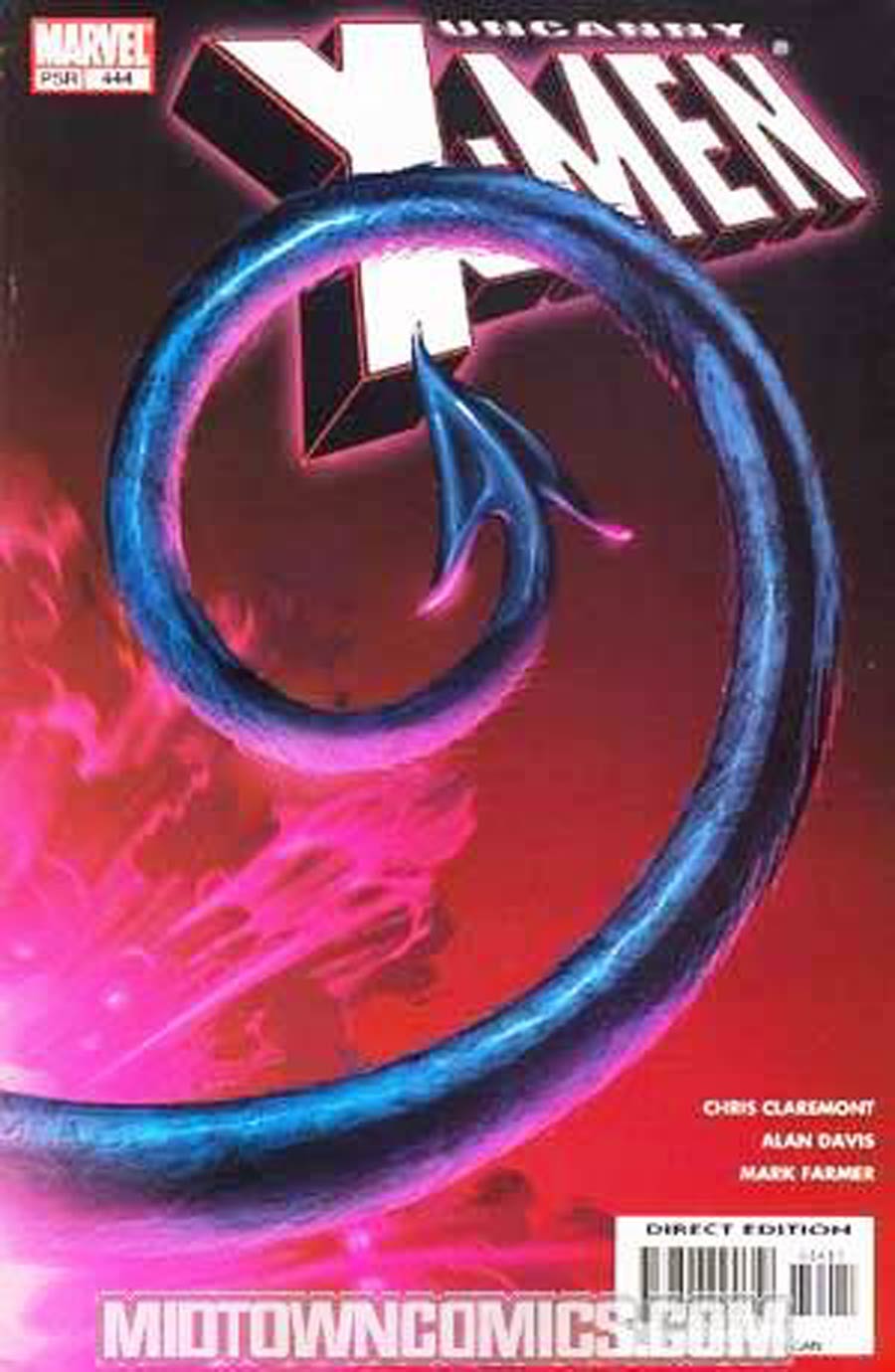 Uncanny X-Men #444 Cover B Signed by Chris Claremont (W/CoA)