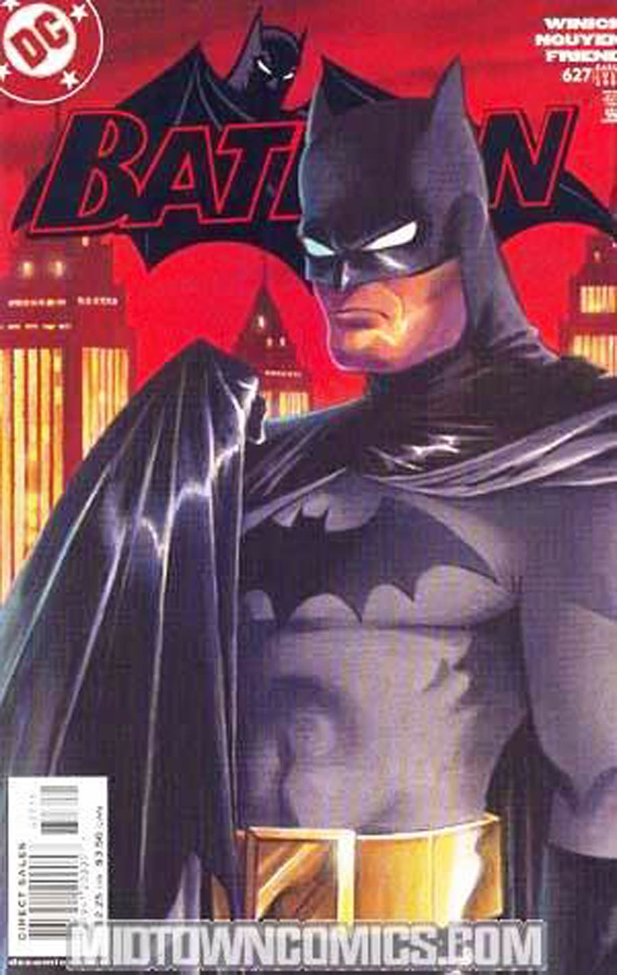 Batman #627 Cover C Signed by Judd Winick (W/o CoA)