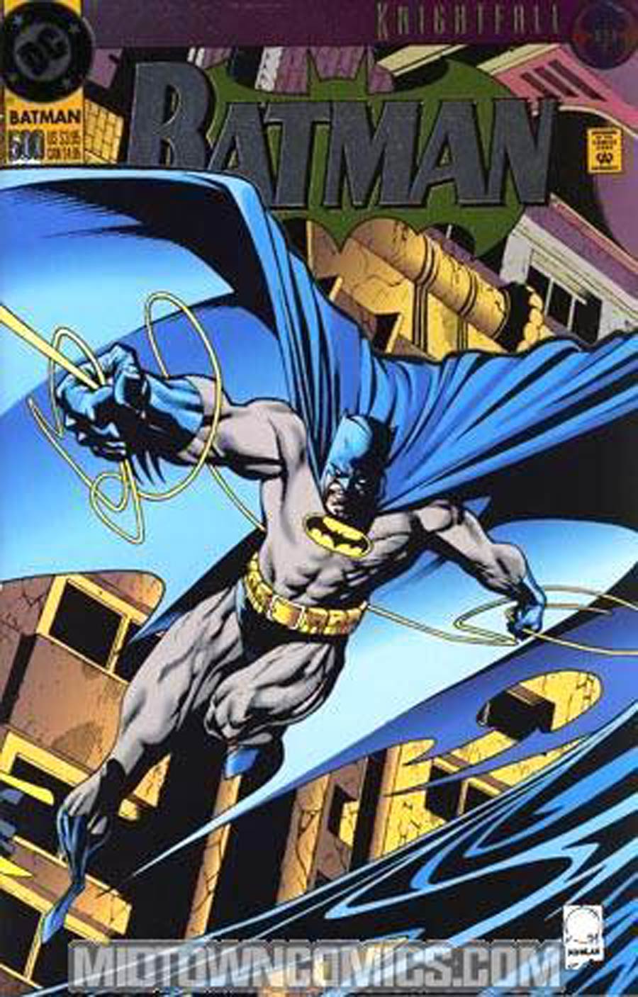 Batman #500 Cover N Collectors Edition Signed by Doug Moench (W/o CoA)