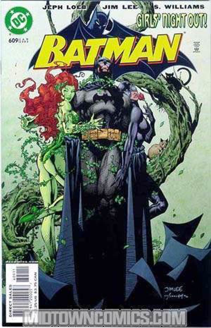 Batman #609 Cover D 1st Ptg Regular Cover Signed by Jim Lee (W/o CoA)