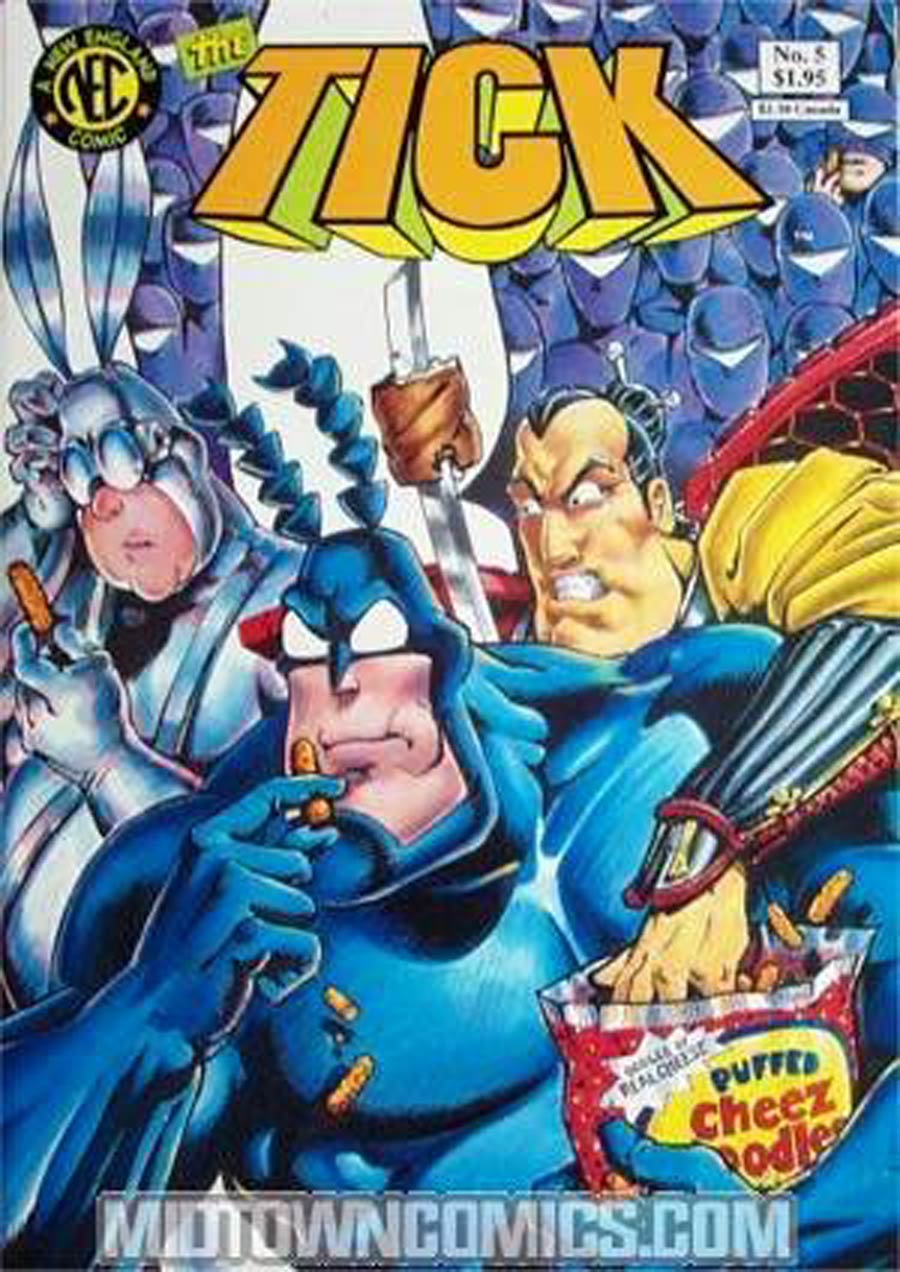 Tick #5 Cover F 1st Ptg Signed by Ben Edlund (W/CoA)