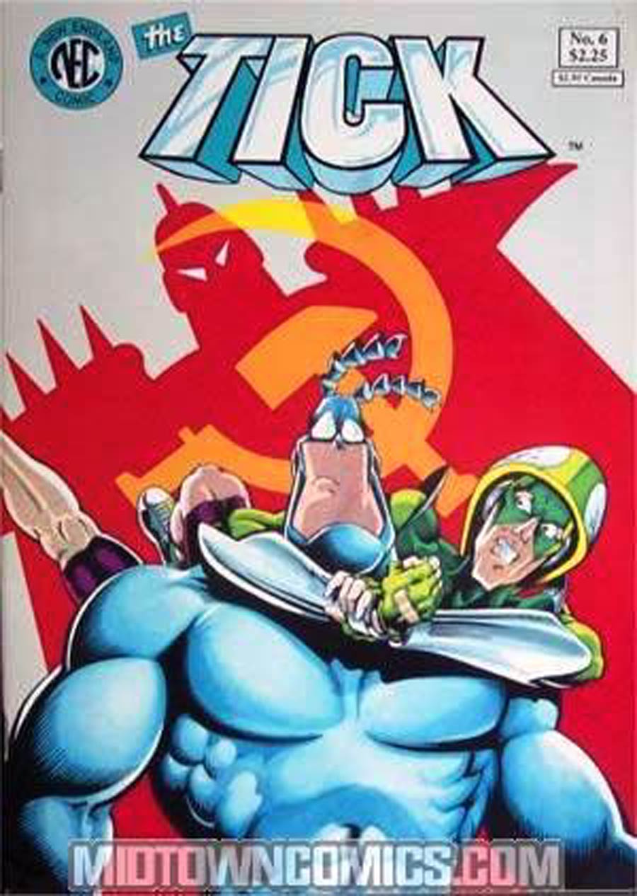 Tick #6 Cover F 1st Ptg Signed by Ben Edlund (W/CoA)