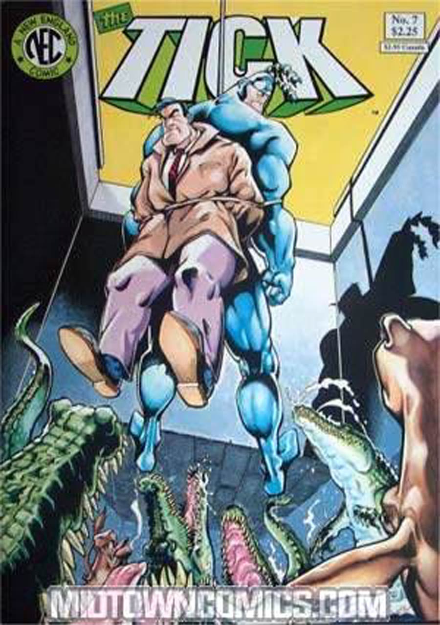 Tick #7 Cover F 1st Ptg Signed by Ben Edlund (W/CoA)