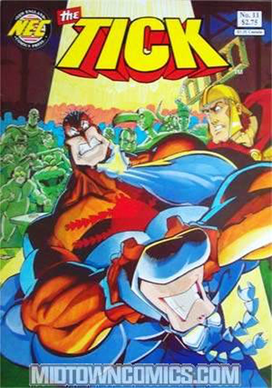 Tick #11 Cover F 1st Ptg Signed by Ben Edlund (W/CoA)