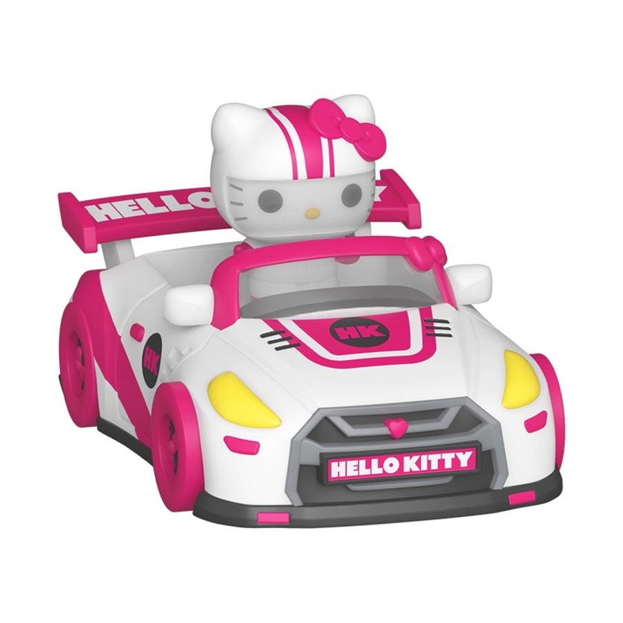 Bitty POP Ride Sanrio Hello Kitty In Racecar Vinyl Figure