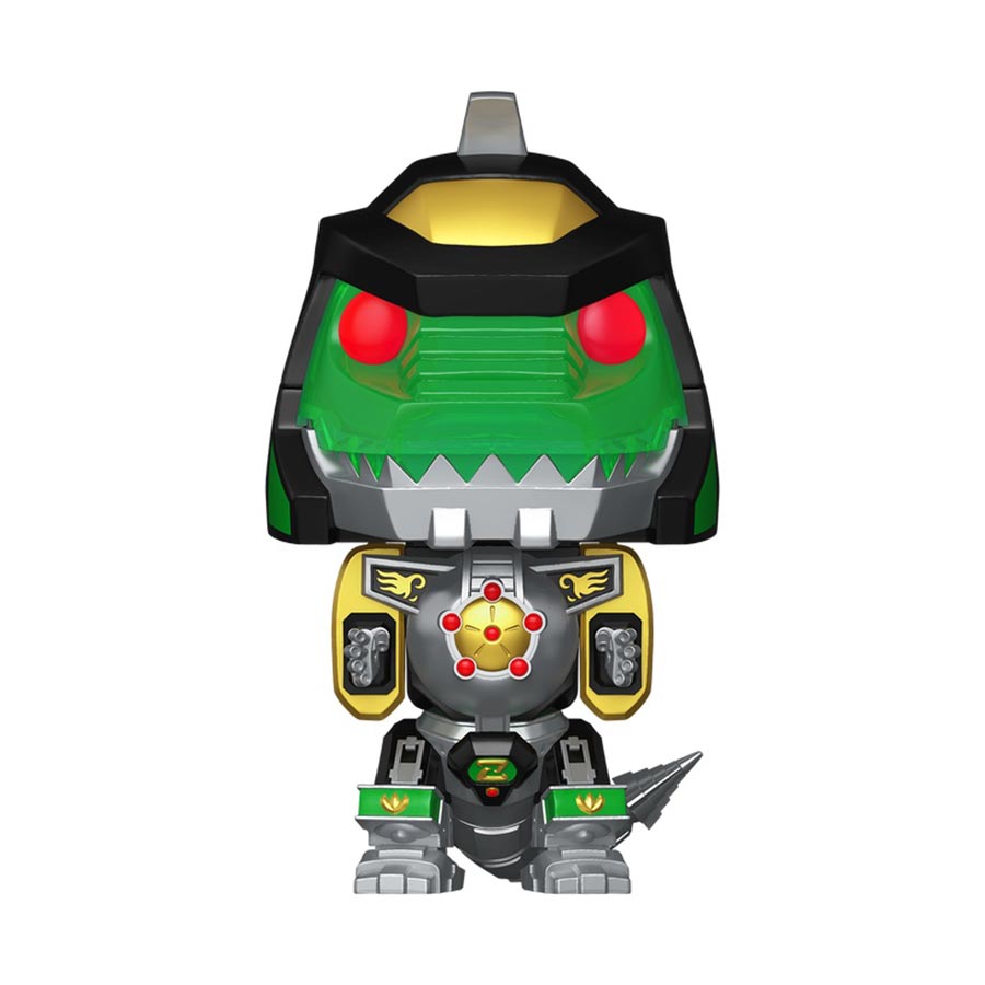 Bitty Bots Power Ranger Dragon Zord With Green Ranger Vinyl Figure