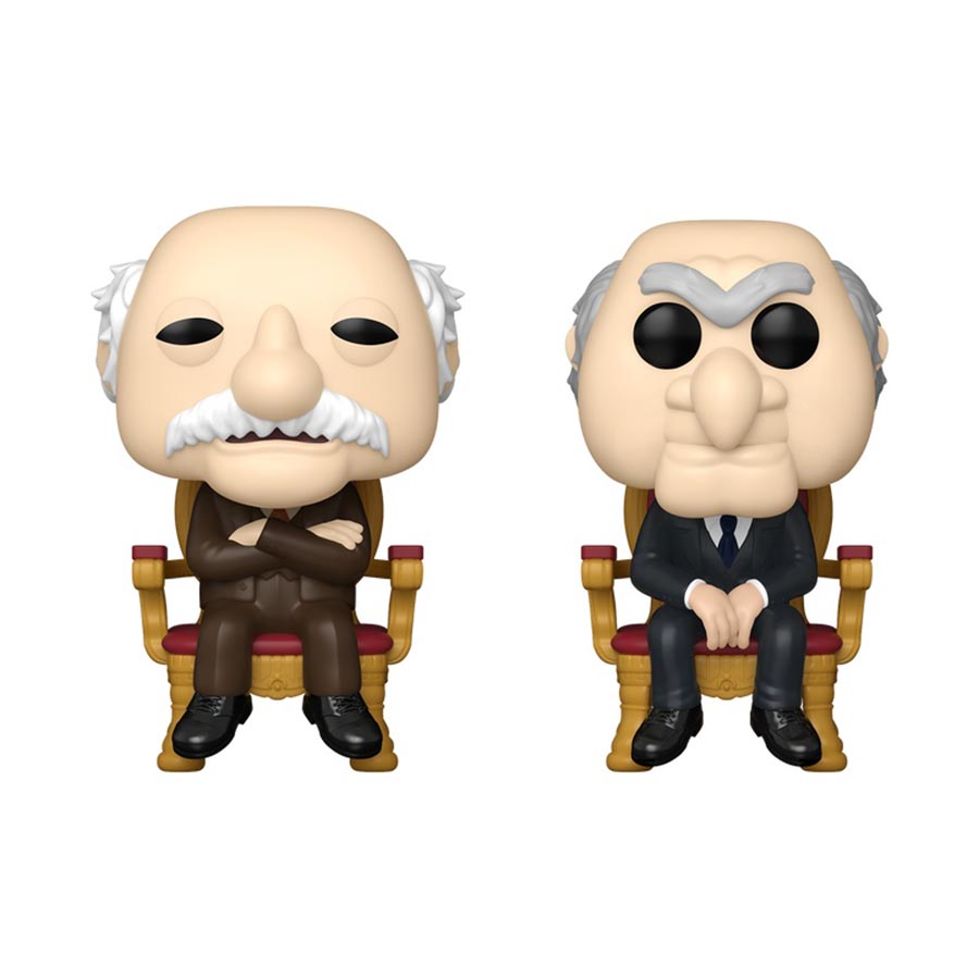 POP Television Muppets Waldorf & Statler 2-Pack Vinyl Figure