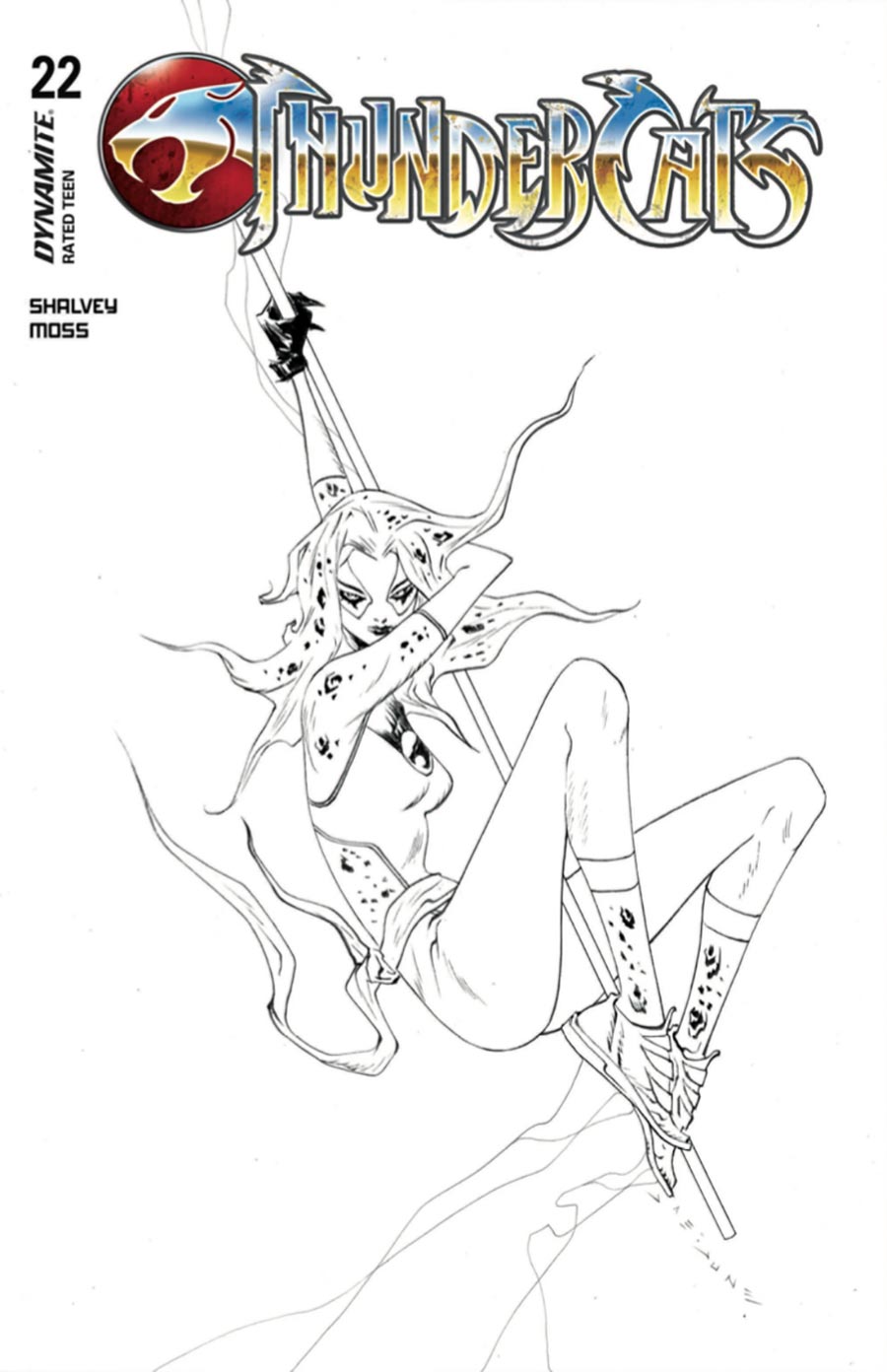 Thundercats Vol 3 #22 Cover M Variant Jae Lee Line Art Cover